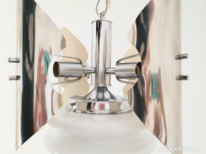 Vintage: L&aacute;mpara de techo space age - Foto 6