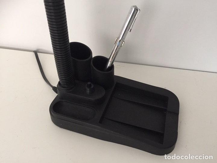 Vintage: L&Aacute;MPARA FLEXO CON ESCRITORIO LAPICERO - Foto 3