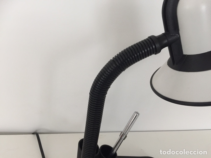 Vintage: L&Aacute;MPARA FLEXO CON ESCRITORIO LAPICERO - Foto 5
