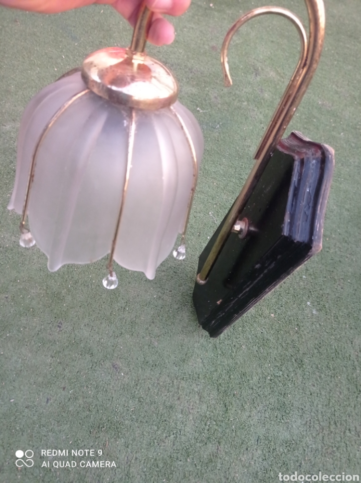 Vintage: L&aacute;mpara cristal vintage - Foto 4