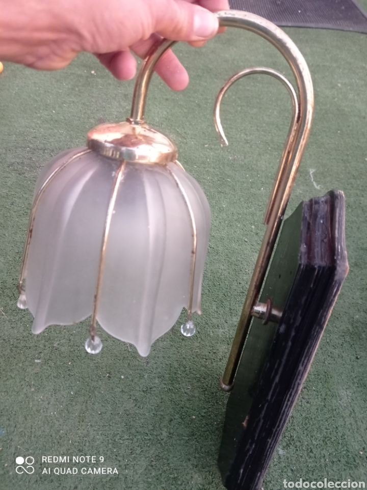 Vintage: L&aacute;mpara cristal vintage - Foto 1