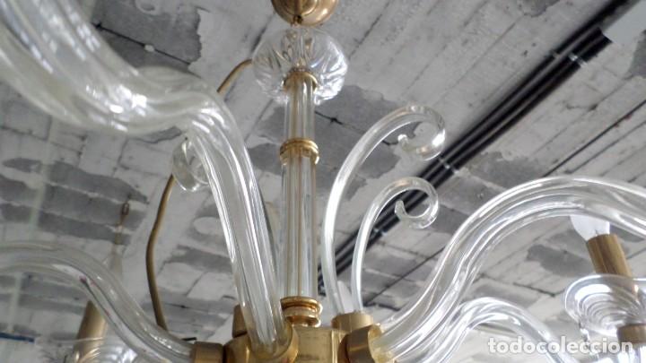 Vintage: L&aacute;mpara de cristal - Foto 8