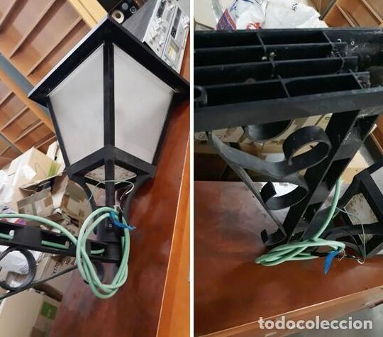 Vintage: GRAN FAROLA PARED PL&Aacute;STICO ABS EXTERIOR. - Foto 1