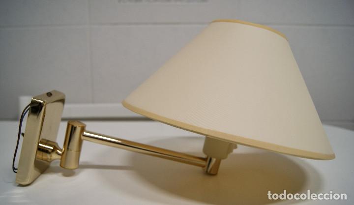 Vintage: Aplique articulado en dorado con pantalla - Foto 1