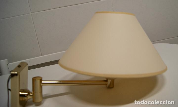 Vintage: Aplique articulado en dorado con pantalla - Foto 2