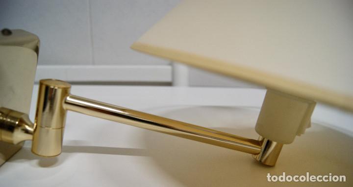Vintage: Aplique articulado en dorado con pantalla - Foto 3