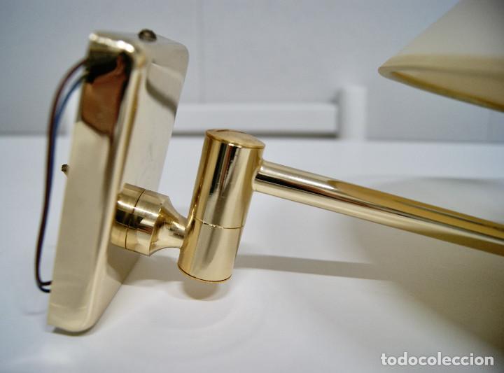 Vintage: Aplique articulado en dorado con pantalla - Foto 4