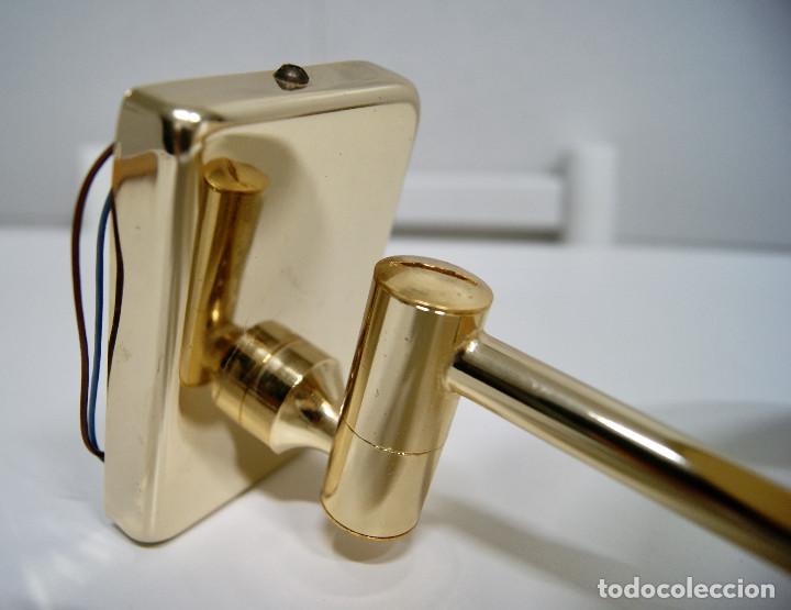 Vintage: Aplique articulado en dorado con pantalla - Foto 5