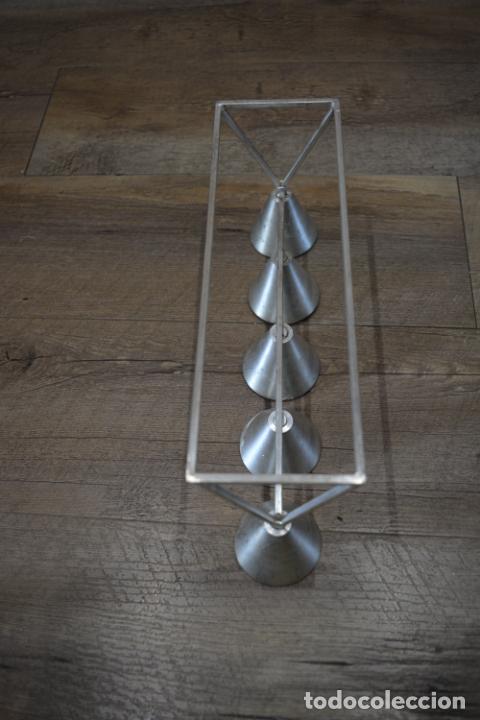 Vintage: CANDELABRO MODERNISTA CINCO LUCES - Foto 3