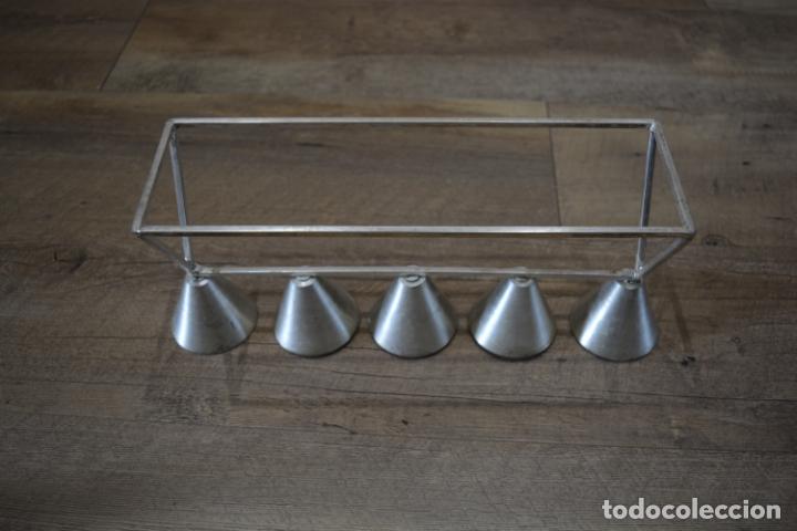 Vintage: CANDELABRO MODERNISTA CINCO LUCES - Foto 4