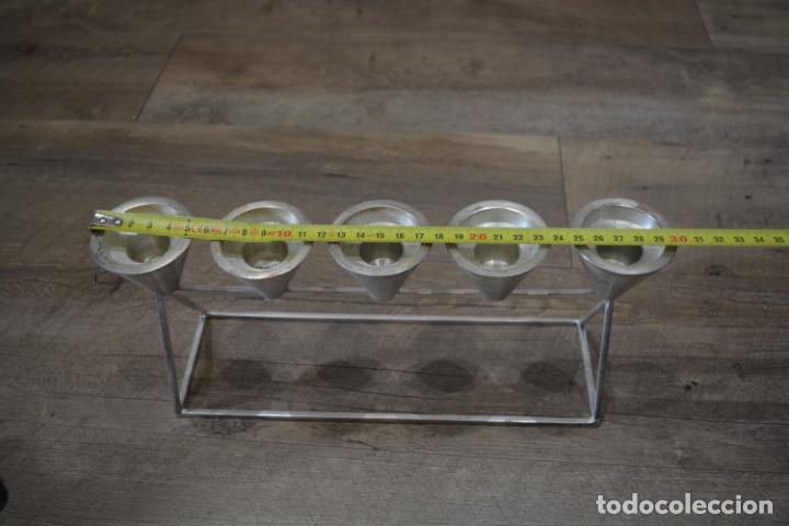 Vintage: CANDELABRO MODERNISTA CINCO LUCES - Foto 5