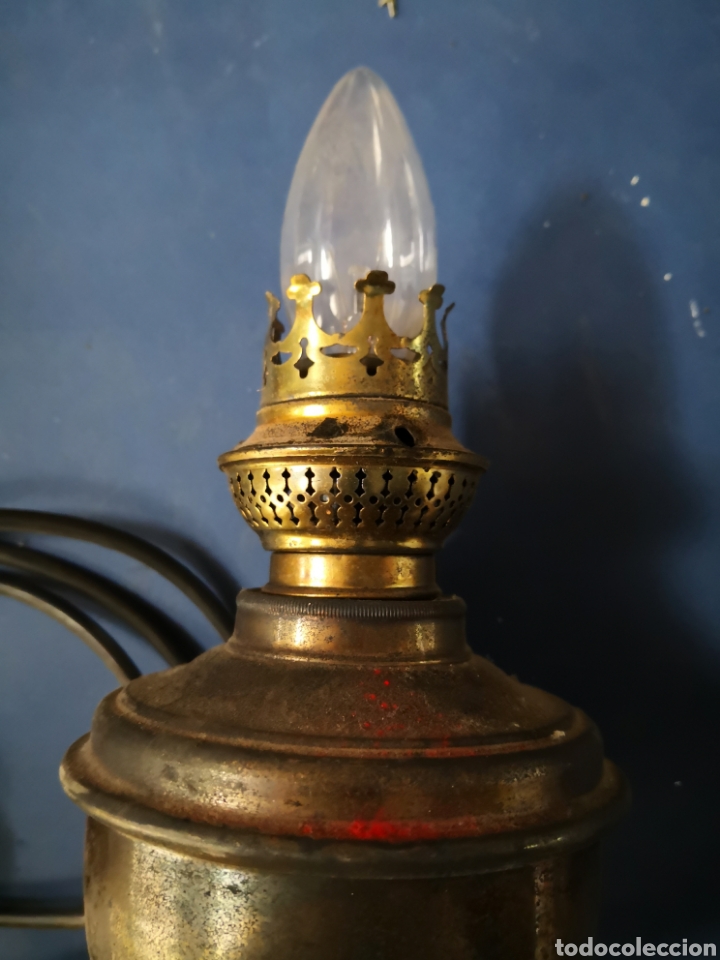 Vintage: Lampara candelabro antigua vintage - Foto 2