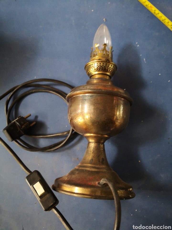 Vintage: Lampara candelabro antigua vintage - Foto 1
