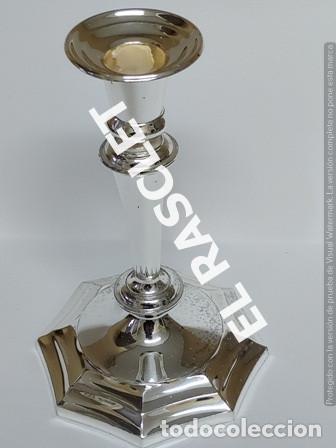 Vintage: CANDELABRO PLATEADO DE MARCA INGLESA SILVER - Foto 2