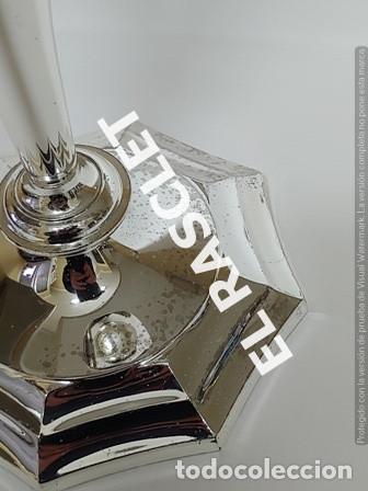 Vintage: CANDELABRO PLATEADO DE MARCA INGLESA SILVER - Foto 3