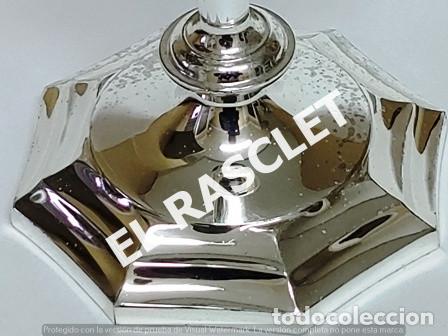 Vintage: CANDELABRO PLATEADO DE MARCA INGLESA SILVER - Foto 8