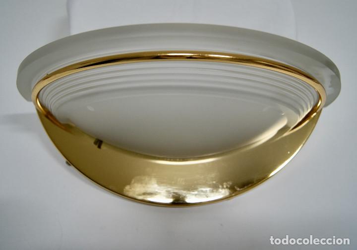 Vintage: Aplique cristal y metal oro brillo - Foto 1