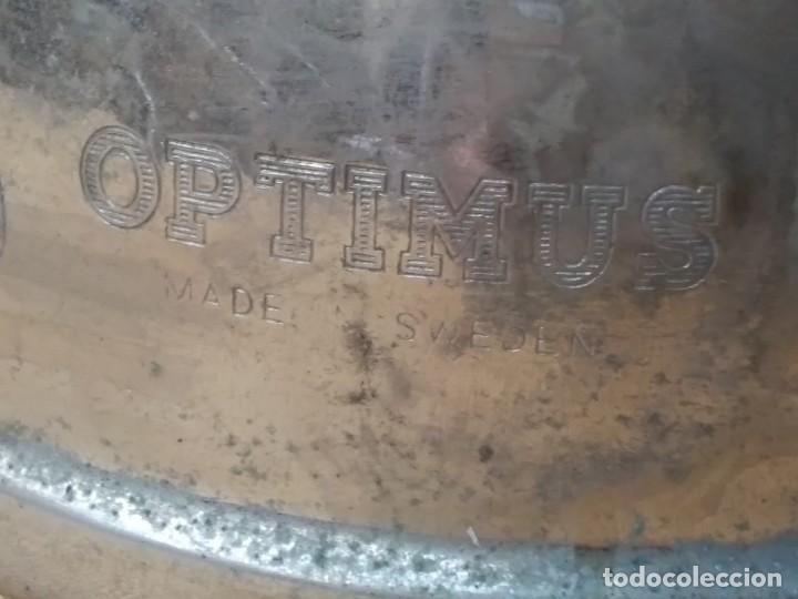 Vintage: L&aacute;mpara antigua ( PRIMUS SWEDEN.) - Foto 8