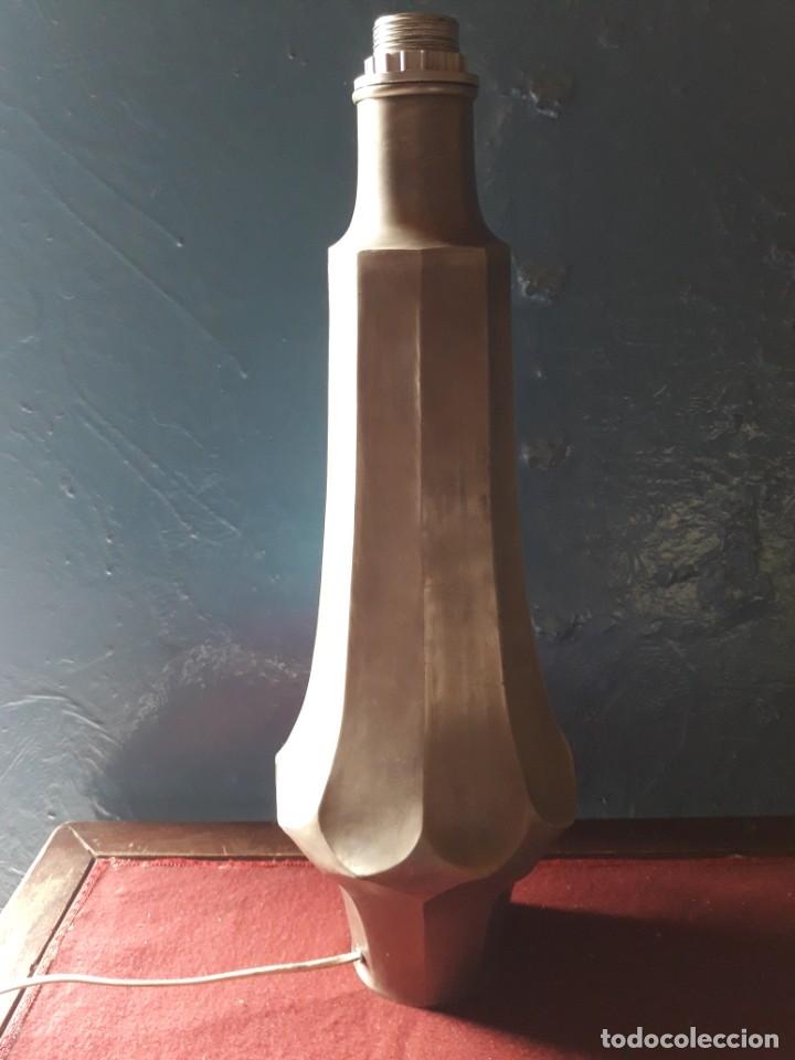 Vintage: Pie de l&aacute;mpara esta&ntilde;o - Foto 1