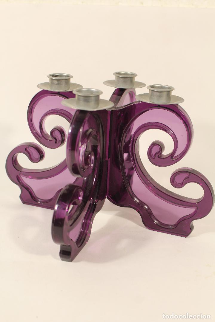 Vintage: candelabro de metacrilato - Foto 5