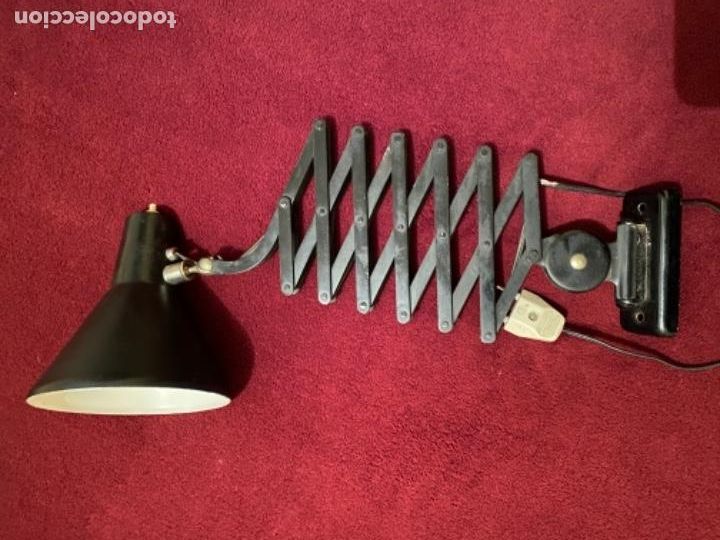 Vintage: L&aacute;mpara de acorde&oacute;n - Foto 2