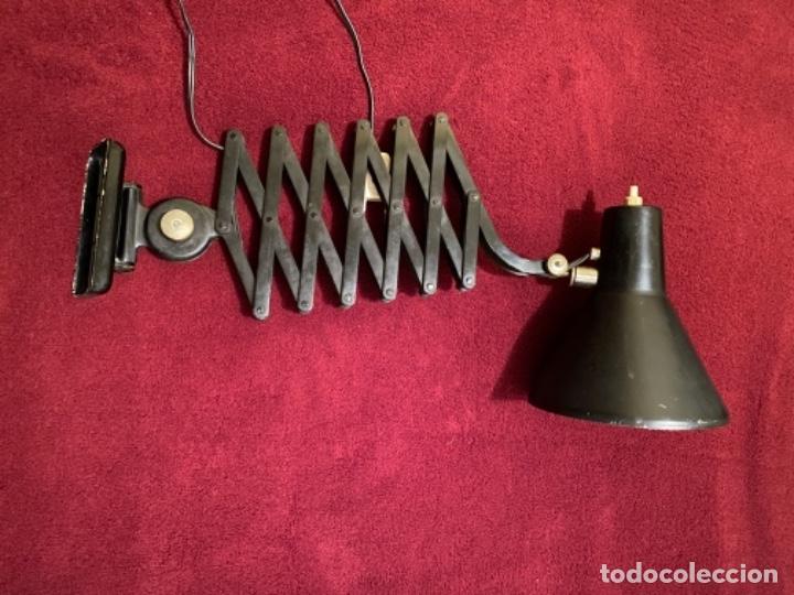 Vintage: L&aacute;mpara de acorde&oacute;n - Foto 3