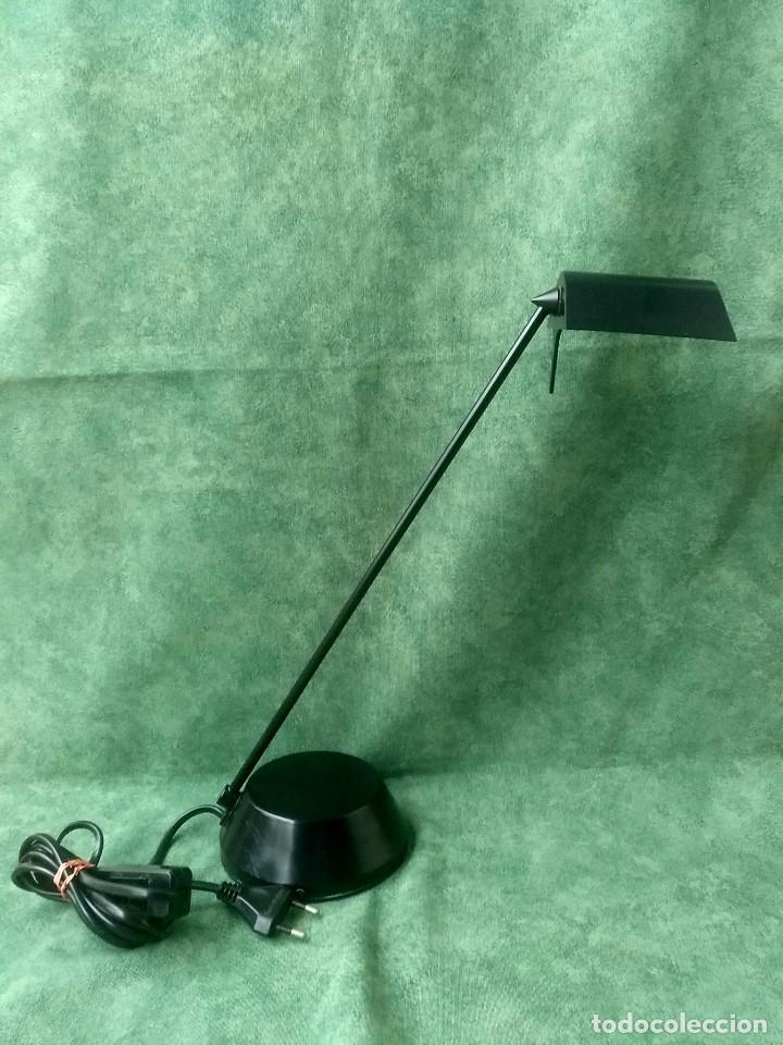 Vintage: L&Aacute;MPARA DE MESA HAL&Oacute;GENA FASE - Foto 2