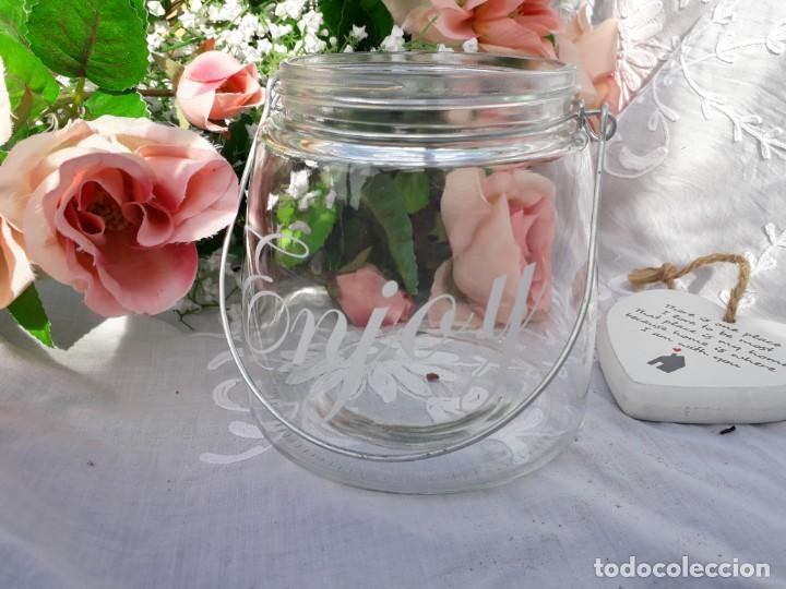 Vintage: Portavela cristal - Foto 1