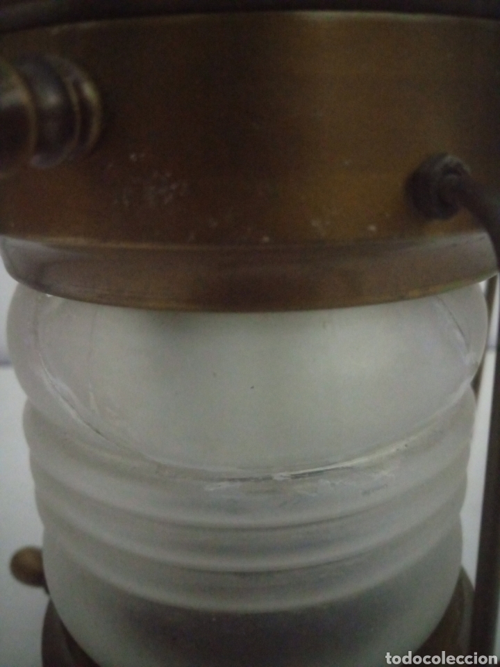 Vintage: Farol el&eacute;ctrico marino - Foto 4