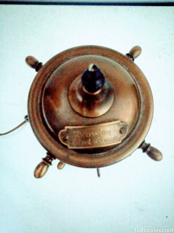 Vintage: Farol el&eacute;ctrico marino - Foto 2