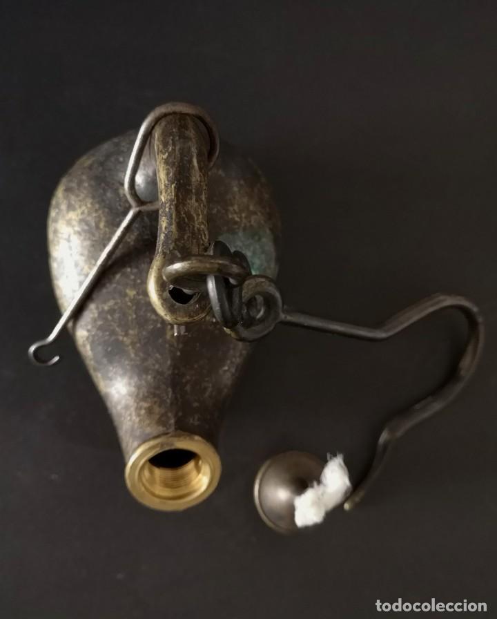 Vintage: Quinqu&eacute; de Bronce macizo Siglo XIX - Foto 9