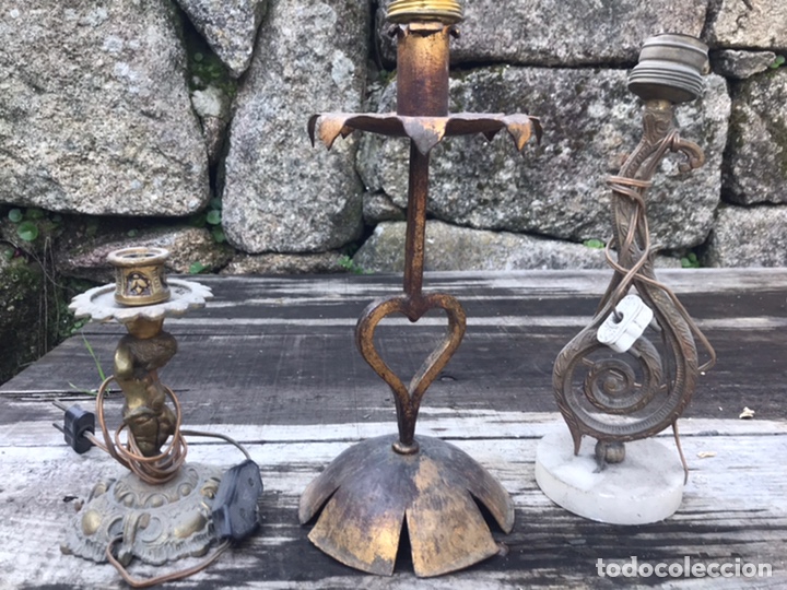 Vintage: Lote de tres lamparas - Foto 1