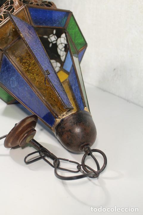Vintage: lampara de techo arabe - Foto 7