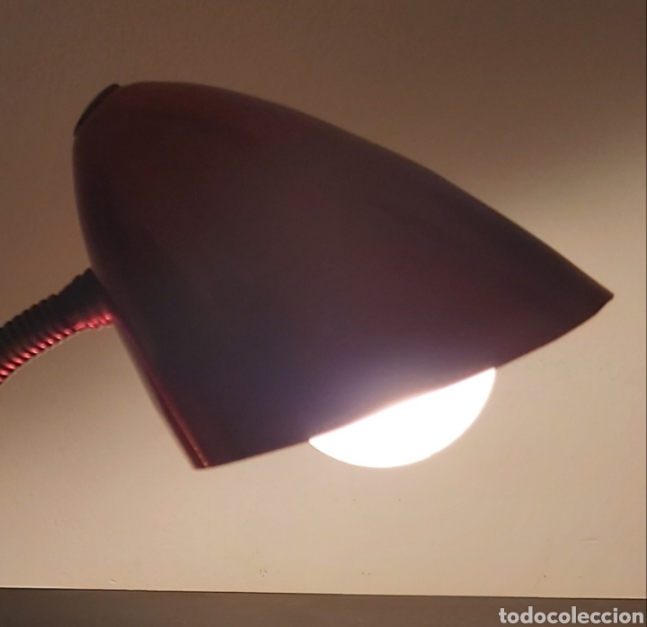 Vintage: Lamparita flexo anodizado rojo - Foto 5