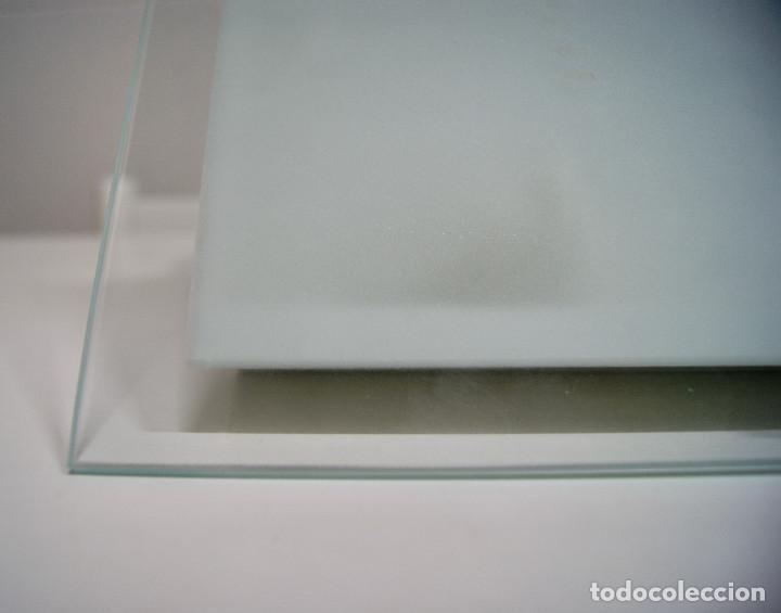 Vintage: Aplique/plaf&oacute;n con cristal rectangular - Foto 3