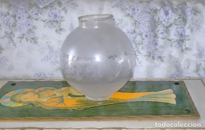 Vintage: TULIPA DE CRISTAL-A&Ntilde;OS 60 - Foto 1