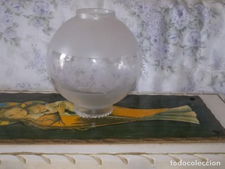 Vintage: TULIPA DE CRISTAL-A&Ntilde;OS 60 - Foto 2