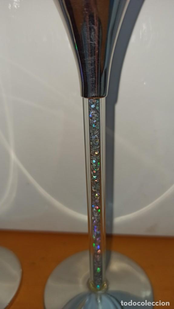 Vintage: COPAS BODAS CRISTAL. NUEVO - Foto 2