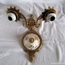 Vintage: PRECIOSO APLIQUE LAMPARA DE PARED. VINTAGE. Lote 223807113