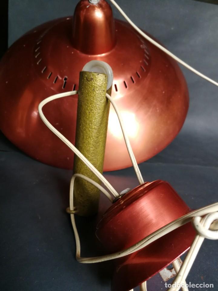 Vintage: L&aacute;mpara vintage regulable con un contrapeso y poleas - Foto 19