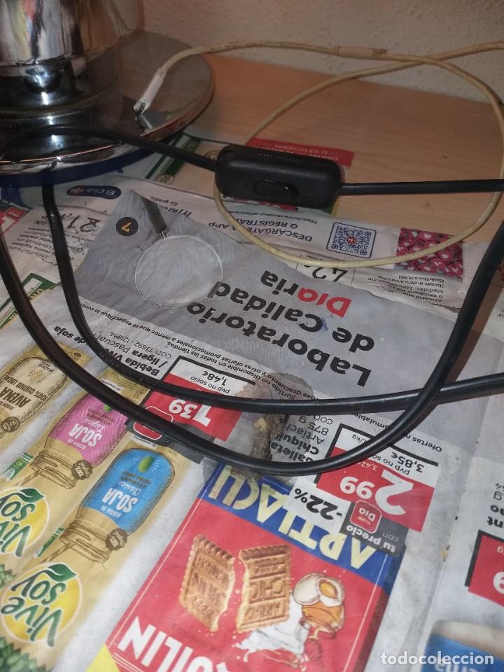 Vintage: lampara de sobremesa acero &rdquo;cromada &rdquo; - Foto 3