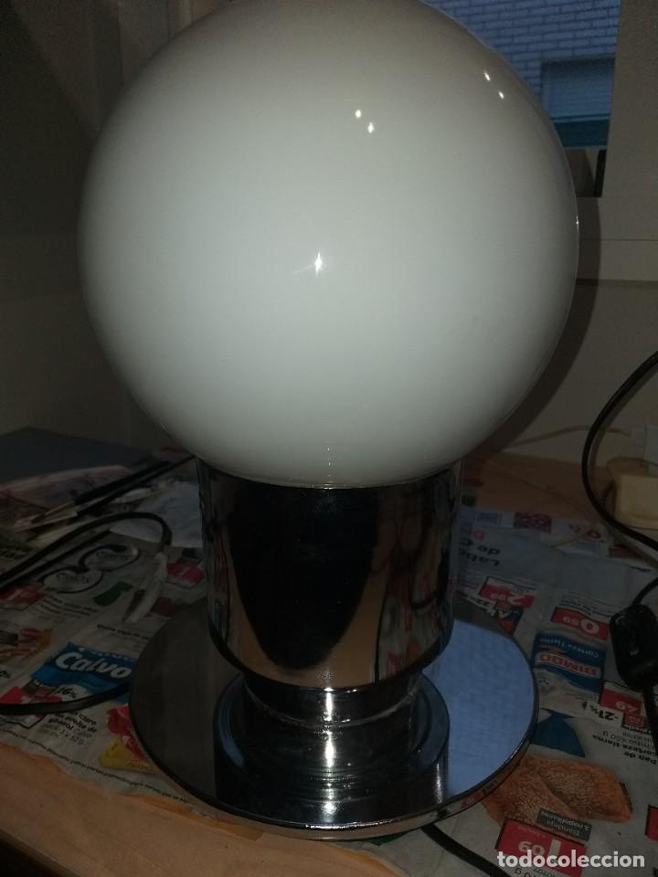 Vintage: lampara de sobremesa acero &rdquo;cromada &rdquo; - Foto 5