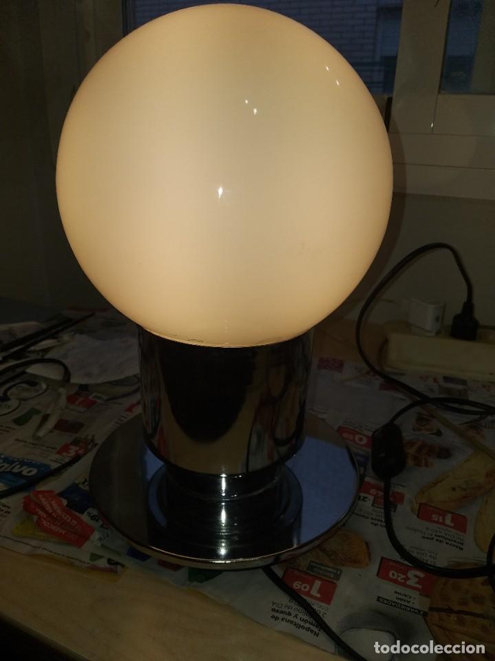 Vintage: lampara de sobremesa acero &rdquo;cromada &rdquo; - Foto 7