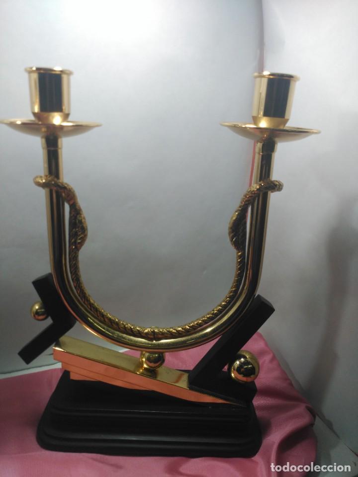 Vintage: Candelabros 2 velas - Foto 2