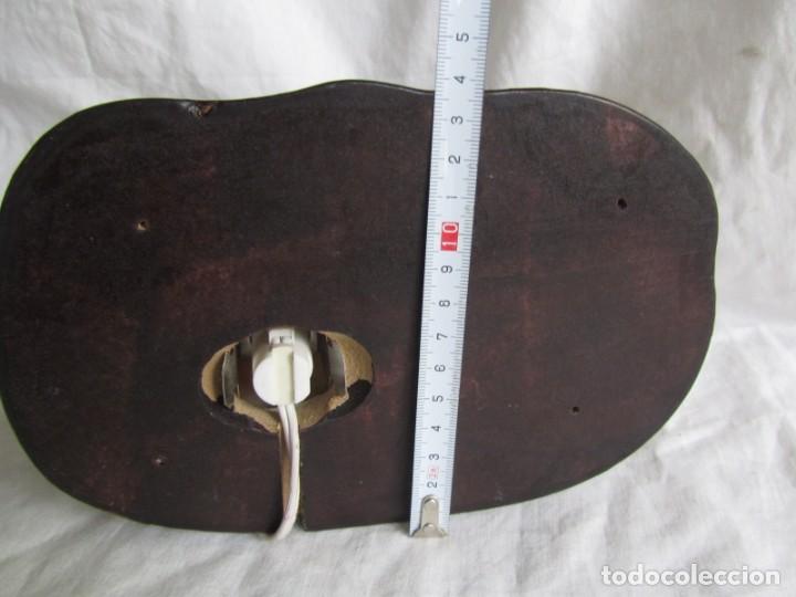 Vintage: Simp&aacute;tica l&aacute;mpara casa-bota con ratoncillos, funcionando - Foto 12