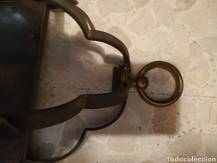 Vintage: Pareja apliques en metal - Foto 4
