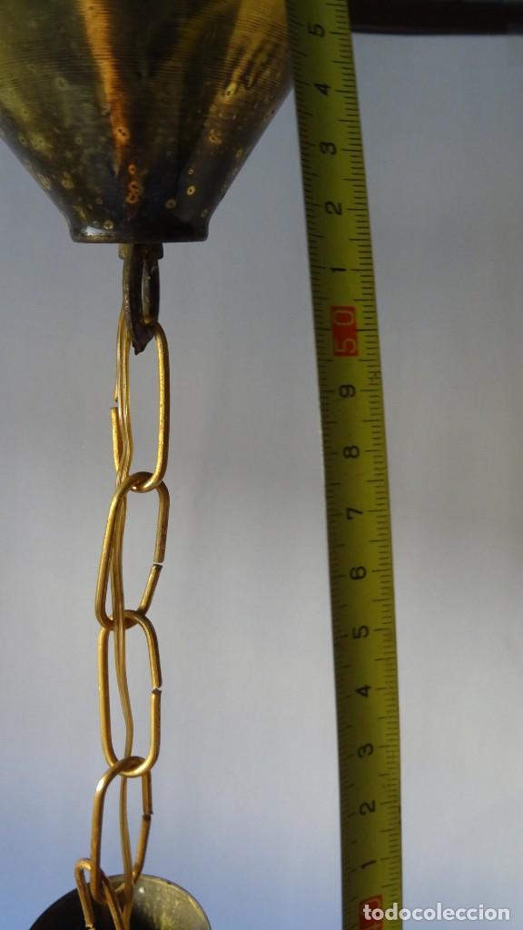 Vintage: LAMPARA DE TECHO CON TULIPA - Foto 6
