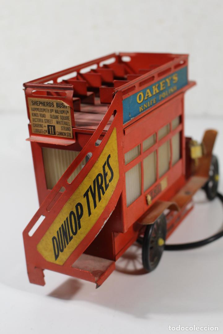 Vintage: lampara de bus ingl&eacute;s antiguo descapotable - Foto 3
