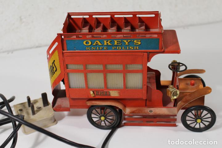 Vintage: lampara de bus ingl&eacute;s antiguo descapotable - Foto 7