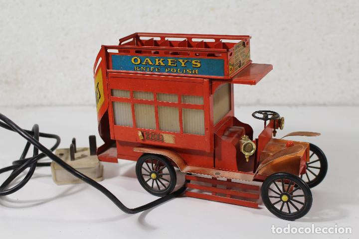 Vintage: lampara de bus ingl&eacute;s antiguo descapotable - Foto 8